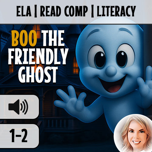 Album art for Boo The Friendly Ghost - Reading Comprehension
