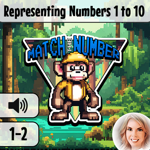 Album art for Representing Numbers 1-10: Match the Number