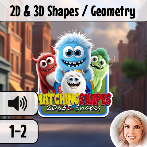 Album art for Matching Shapes: 2D & 3D Geometry