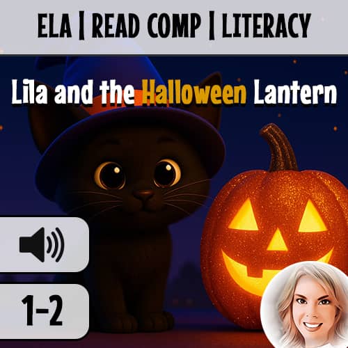 Album art for Lila and the Halloween Lantern Read Comp. Grade 1-2