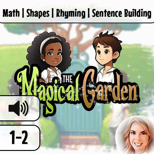 Album art for The Magical Garden: Math, Vocabulary, Geometry
