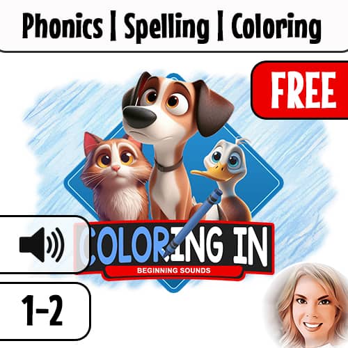 Album art for Coloring In Beginning Sounds