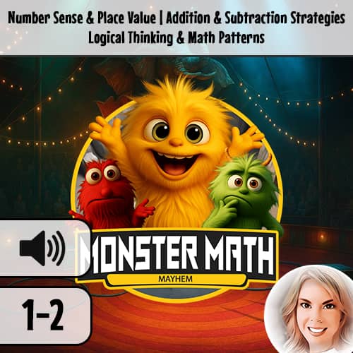 Album art for Monster Math Mayhem: Interactive Math for Early Learners